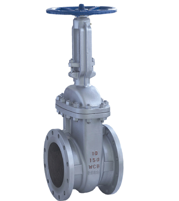 DIN3352 PN25 CS Gate Valve Manual Rising Stem Cast Steel Flange Type