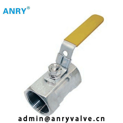 NPT BSP Female Threaded 150 PSl SS304 SS316 Body Vtion PTFE Seat Ball Valve