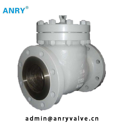 Stellite Overlay Disc Check Valve Flange Type API 6D WCB CF8 CF8M Body