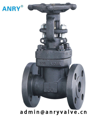 300LBS 600LBS 900LBS CS Forged A105 Body 13%CR Wedge  Non Rising Gate Valve