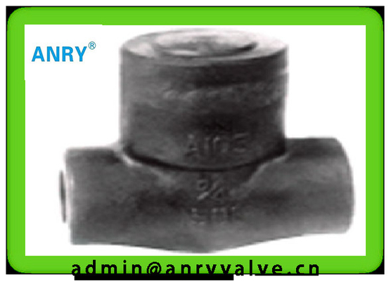 Stellite Overlay Disc Check Valve Flange Type 150Lb~600Lb NPT SW BW 800LBS  A105 F304 F316 Body