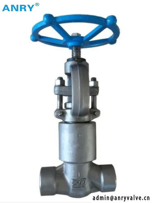 High Pressure 4500lbs  A105 F304 F316 Body Stellite Overlay Plug Disc Globe Valve