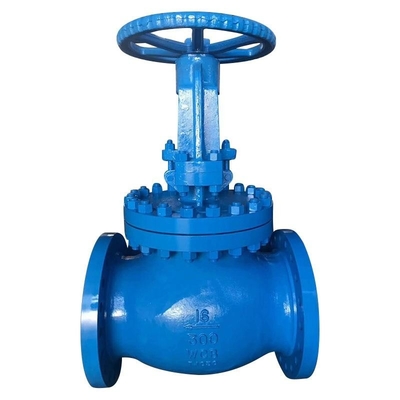 Medium Pressure PN40 CS SS Globe Valve Flanged Connection