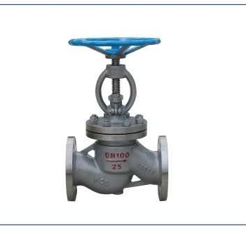 Handwheel DIN Steel Globe Valve  Flanged End RF Casted Steel 13%CR