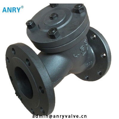 Industry 4 Inch Inline Strainer Bolted Bonnet Cap With Drain Plug WCB CF8 SS316 Body