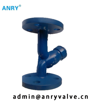 Flanged RF PN16 Y Type Strainer Cast Iron Class 126B Body SS304 Mesh