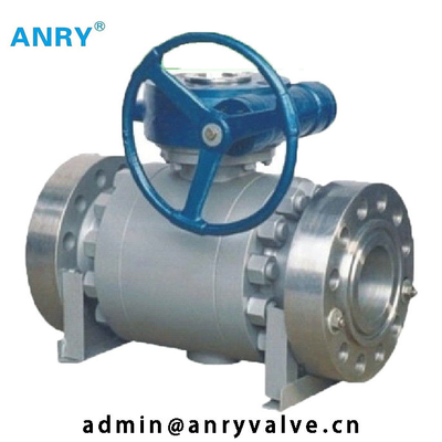 Casted Steel  WCB Body Flange Ends A105+ENP Ball 150~1500  Fixed Ball Valve