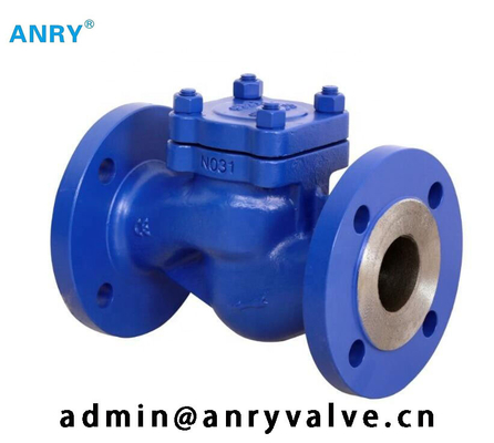 Lift Type WCB Check Valve Stellite Overlay Flanged Non Return