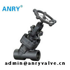 High Pressure 4500lbs  A105 F304 F316 Body Stellite Overlay Plug Disc Globe Valve