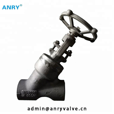 SW BW NPT Forged Steel Globe Valve 800Lb For Flow Control