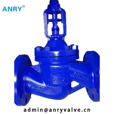 Water Straight Pattern Globe Valve 4 Inch Pressure Seal A105 13%CR