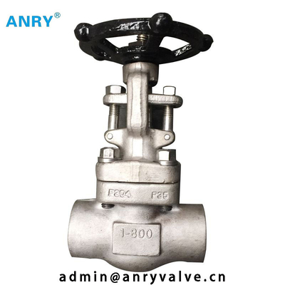 API602 SW BW NPT Forged A105 Body 13%CR trim Gate Valve