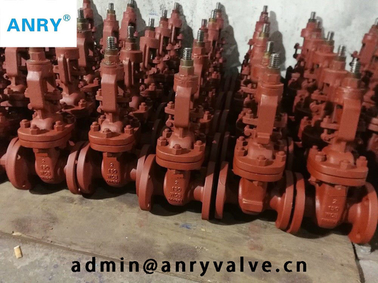 ANSI Flanged RF Wcb Body  F6A 13% CR Wedge Trim NO.1  150LBS OS&Y Gate Valve