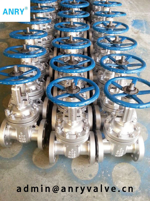 150~1500 CS Flanged A105 WCB Body 13CR Gate  RTJ Rising Stem Gate Valve