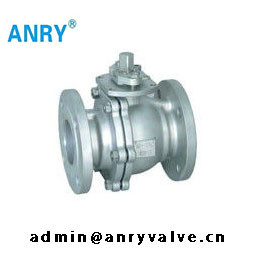 PTFE Seat  Floating Ball Valve Flanged RF WCB Body Fire Safe