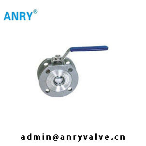 Wafer Flanged End RF Ball Valve CF8 CF8M Body PTFE Viton Seat 2 Inch Ball Valve