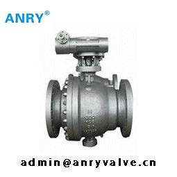 Stainless Steel Lever Operated Ball Valve  2 Inch PTFE Seat Flanged RF  Industrial Ball Valve