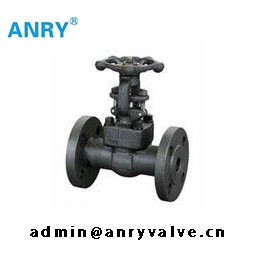 600Lb Forged Steel Valves F6a 13%CR Flanged End RF Wedge Globe Valve