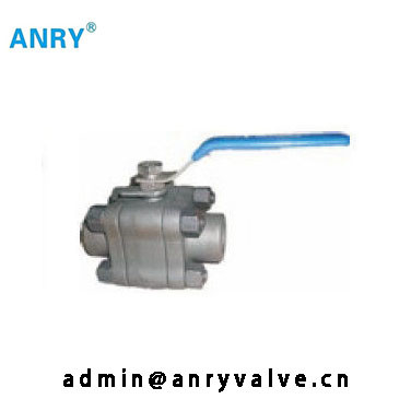 3pieces casted steel CF8M CF8 Body SS316 SS304 ball  BSP NPT Threaded  Ball Valve