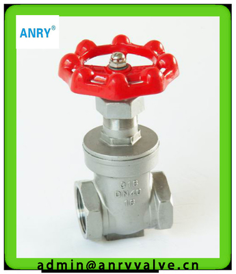 PTFE Seat  200 WOG BSP FNPT Threaded Gate Valve