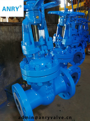 DIN GOST GS C25 Standard Non Rising Gate Valve   Stem RF FF  Flanged