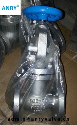 WCB Body  JIS 13% CR F6a Wedge Flanged Gate Valve 10K 20K