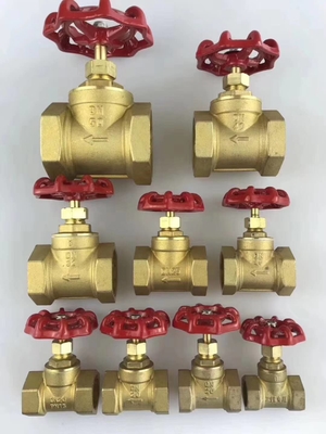 ISO228 25bar Metal Bronze Gate Valve Long Lever For Plumbing Accessories
