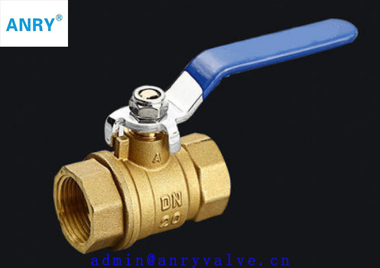 Female Threaded Manual 1.6Mpa JIS DN15 Brass  Ball Valve