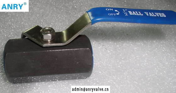 BSP 1000PSI Threaded  2 Inch 1 Piece Ball Valve Full Port Sturcture