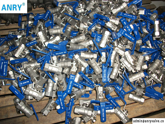 BSP 1000PSI Threaded  2 Inch 1 Piece Ball Valve Full Port Sturcture