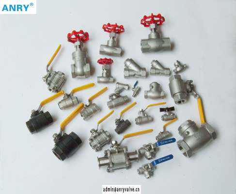 2 Piece CF8 1000WOG BSP Full Bore Lever Ball Valve