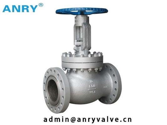 RF CS Globe Valve WCB BS 1873 Straight Pattern 13%CR Globe Valve Flange Type