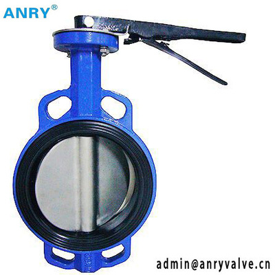Wafer lug Epdm Seat  casted iron  ductile Iron A126 B GG25 GGG40 GGG50 Butterfly Valve