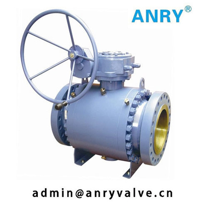 Industrial API Valves Class 150~1500  A105+ENP Ball Trunnion Mounted Valve