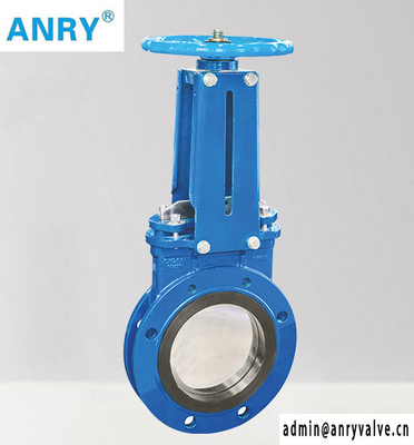 PN10 GM Sealing GGG40 API Manual Knife Gate Valve