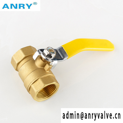 DIN3202 DN25 Threaded Brass Body PTFE Seat  Ball Valve