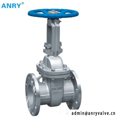 API 600 Flanged RF WCB Body F6A 13% CR Wedge Trim  150LBS Gate Valve